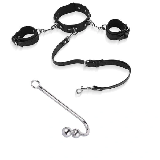 Anal Hooks with Cuffs Hook Collar Beaded and Elegant 5334 Anal 0914